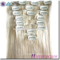 Wholesale Price Remy Russian Human Hair Extension Blond Color Clip in Human Hair Extensions